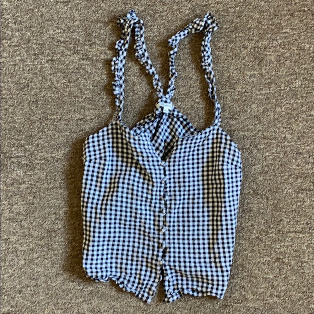 Madewell gingham tank